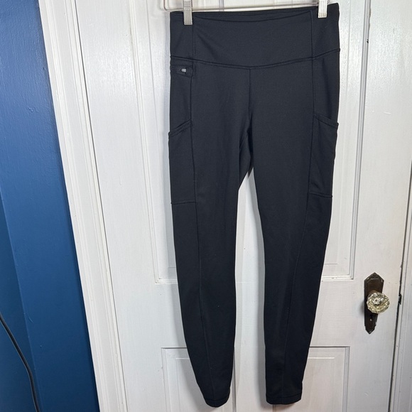 Patagonia Women's Pack Out Tights in Black W2070 Sz S - Picture 3 of 10